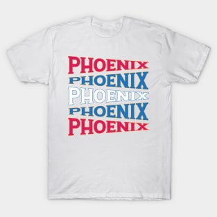 TEXT ART USA PHOENIX T-Shirt